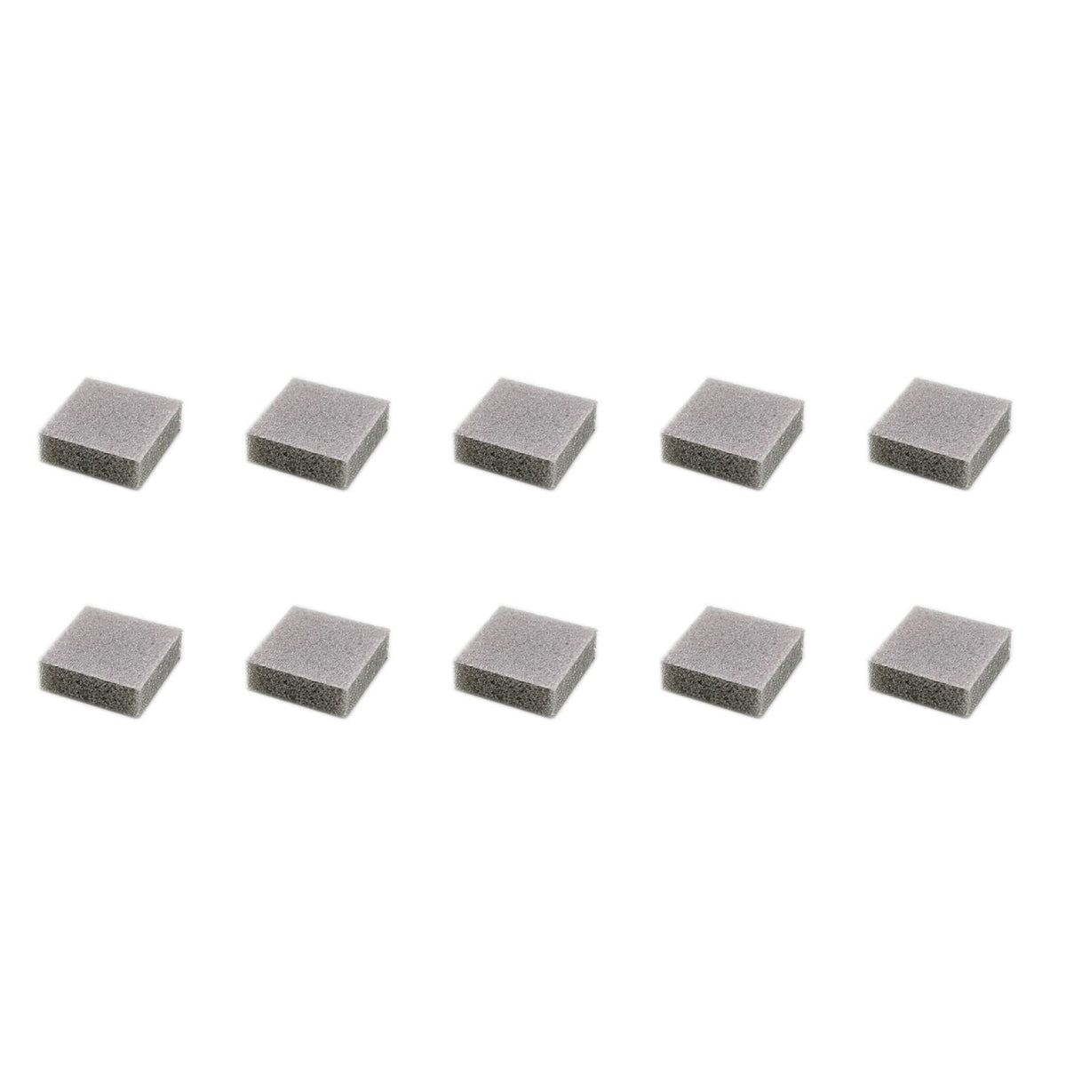 PROXXON No. 26587 Sponge Abrasive Material, 10 Pieces, Square