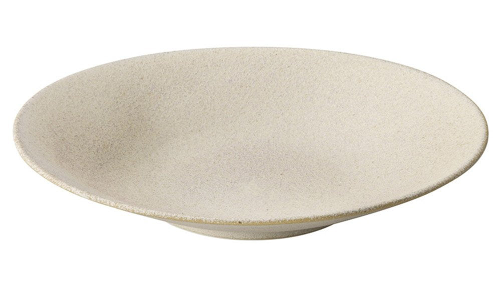17359847 Kalita Commercial Tableware, Pasta Plate, 9.4 inches (24 cm), Silk Coat