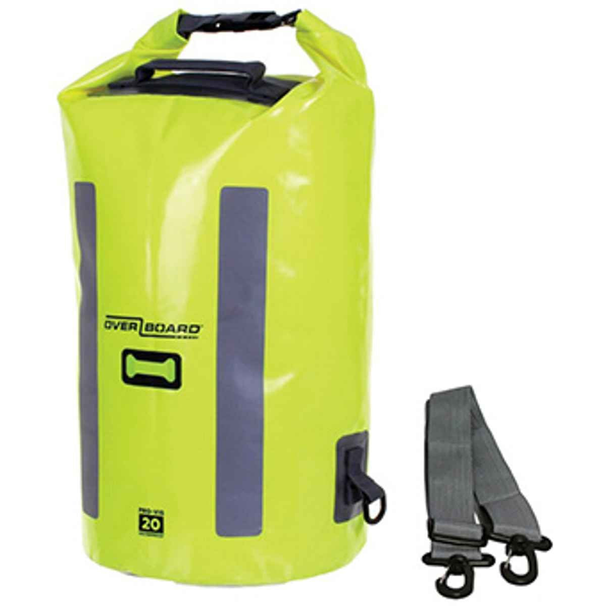 Overboard OB1148HVY Provis Dry Tube Bag, 5.3 gal (20 L), HV Yellow