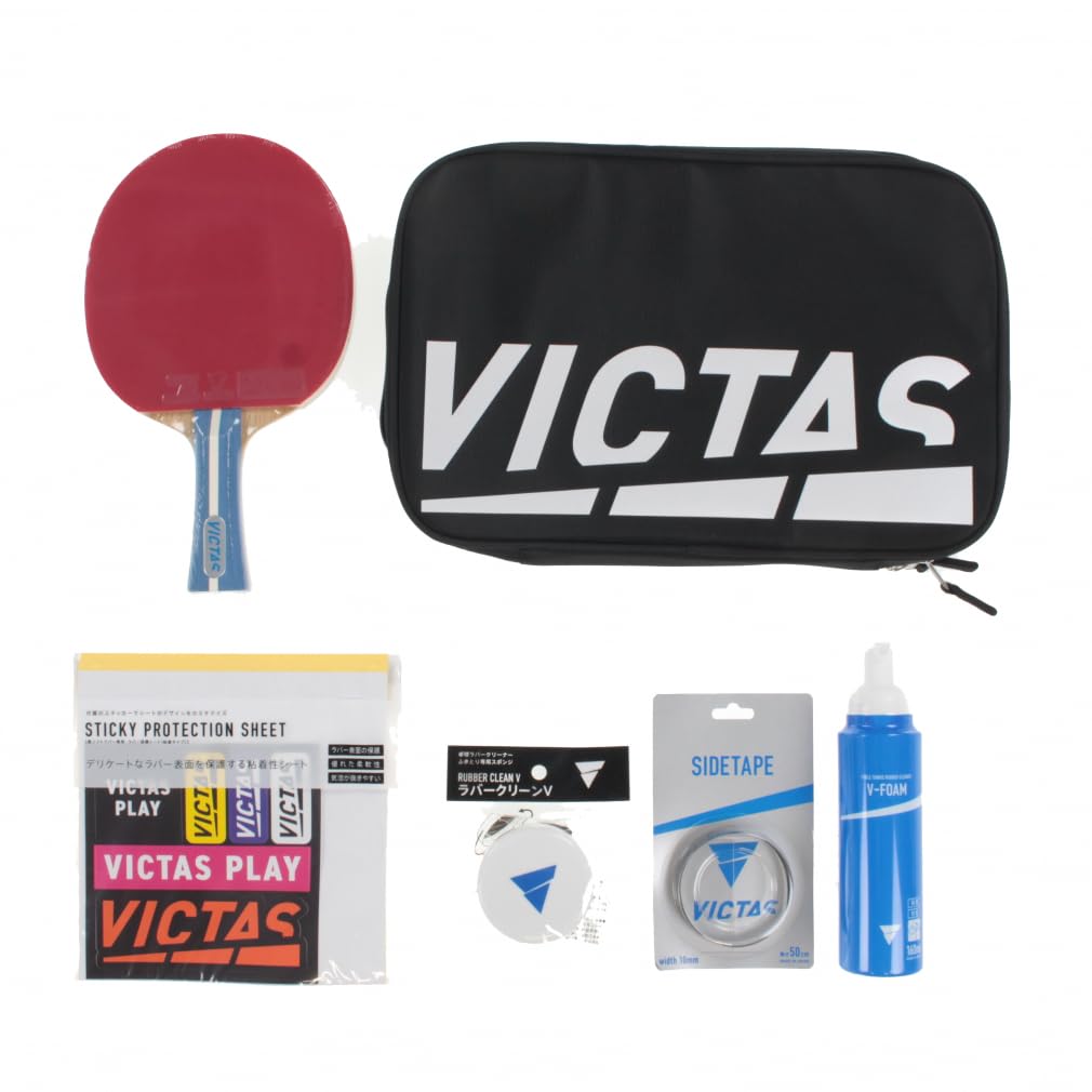 VICTAS Table Tennis Racquet (Competition) Starter Set DEZEL & VJNEXT