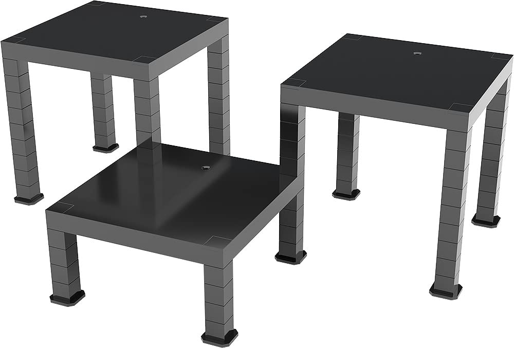 Good Smile Company The Simple Stand: Build-On Type (Black Ver.) 3-Piece Set