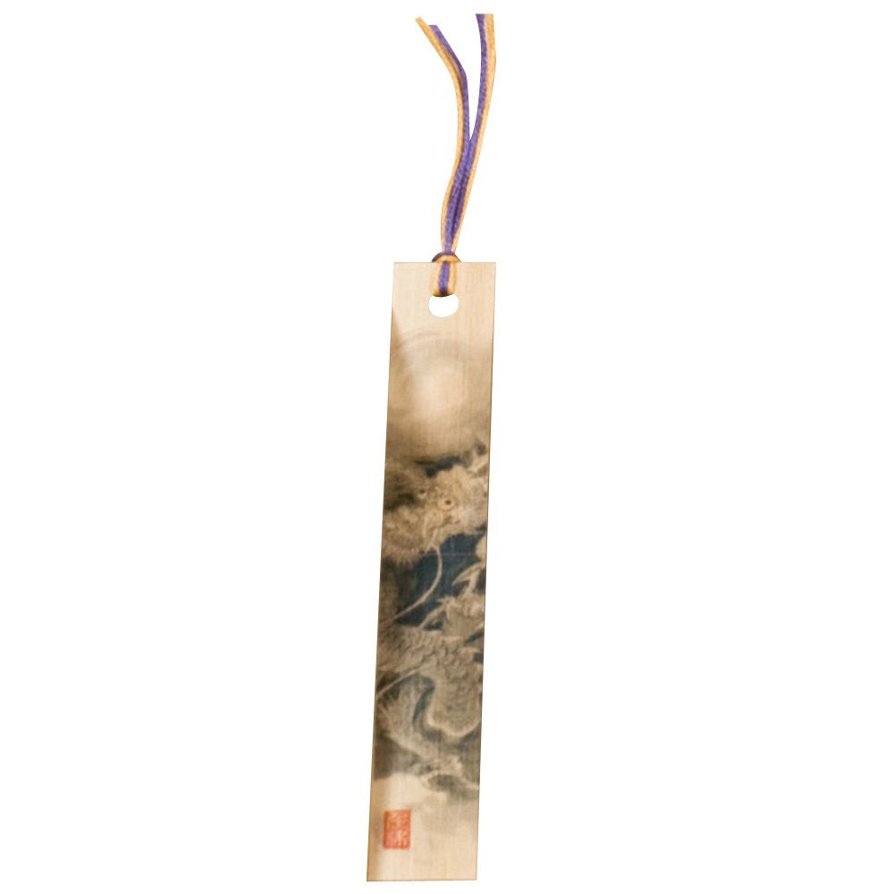 Yamasita Craft Bamboo Bookmark, Dragon God
