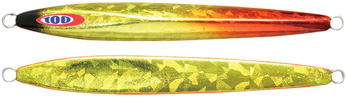 JACKALL Metal Jig Lure Anchovy Metal Type 2, 2.8 oz (80 g), Red Gold Stripe