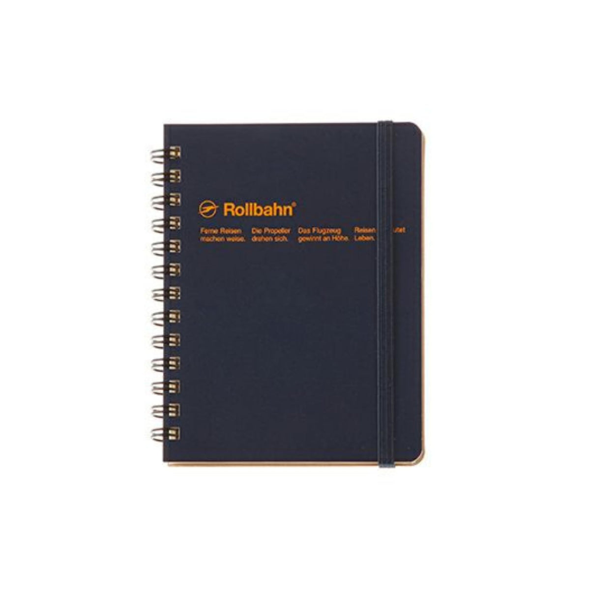 (Made in Japan) Roruban Pocket Memo112×138mm Black (Dark Blue)