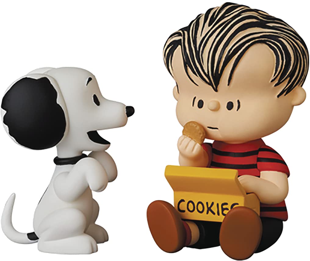 MEDICOM TOY CORPORATION Peanuts 50S Snoopy & Linus UDF FIG Series 12