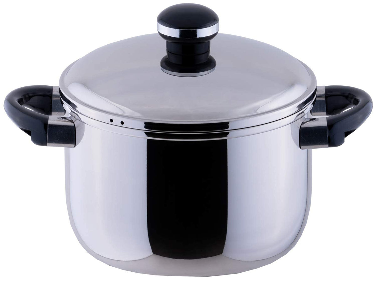 Miyazaki Seisakusho OJ-7 Objet Stew Pot, 8.7 inches (22 cm), Made in Japan, Induction Compatible