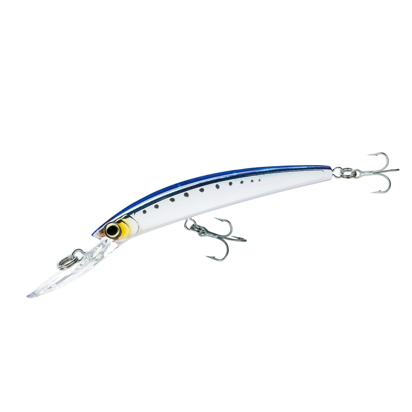 Yo-Zuri Crystal Minnow Deep Diver Lure, Holographic Sardine, 5-1/4-Inch
