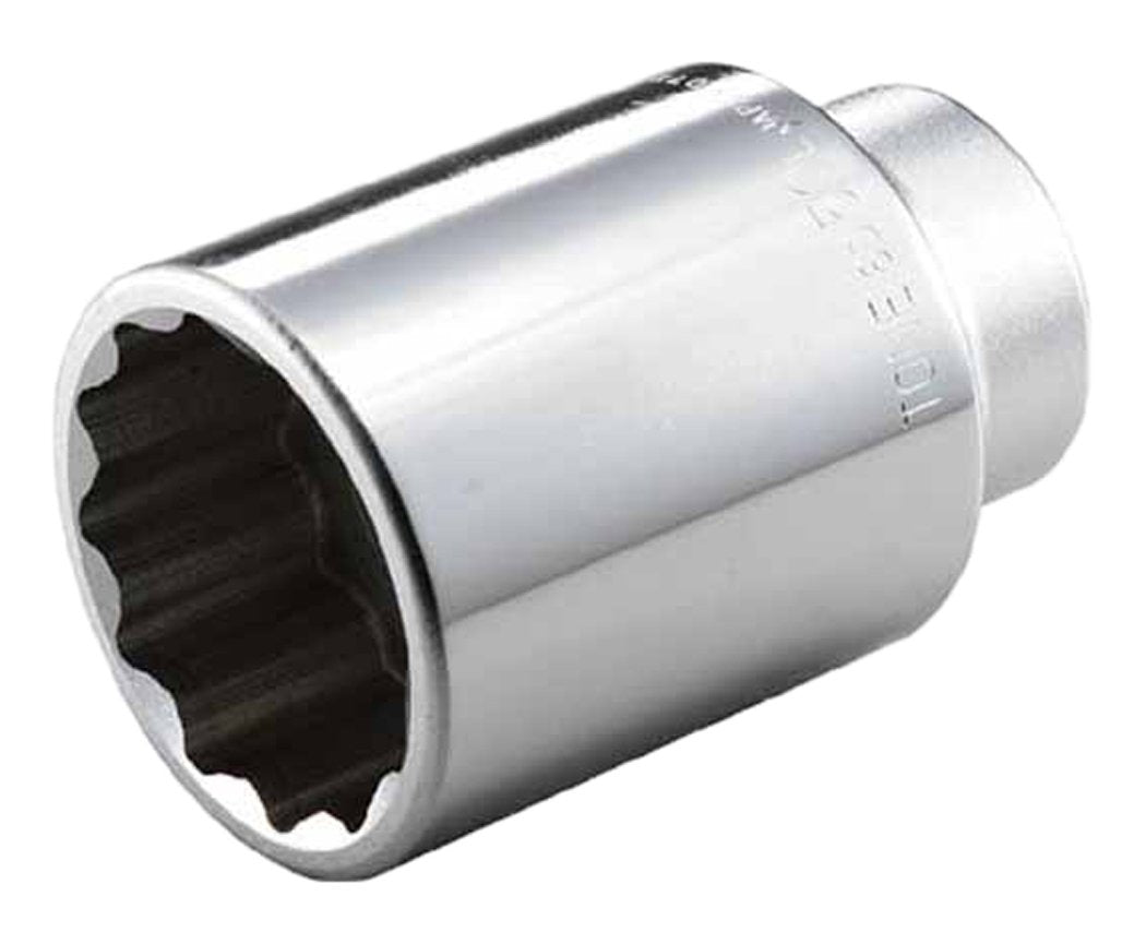 TONE 12 Point 3/4" Drive Metric Deep Socket (6D-22L)