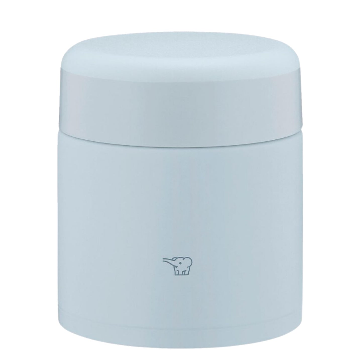 ZOJIRUSHI SW-KA30-HL Mahobin Stainless Steel Thermal Soup Jar, Lunch Jar, Seamless 10.1 fl oz (300 ml), Ice Gray, Integrated Lid and Seal, Easy to Clean, 3 Pieces Only