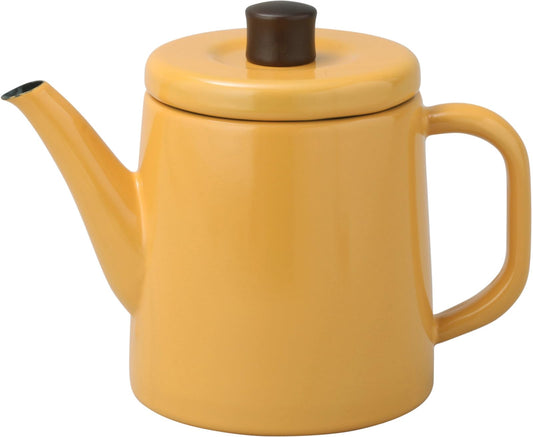 Nodahoro PTR-1.5KYB Kettle, 4.6 fl oz (1.5 L), Enameled Gas Fire/Induction Compatible, Made in Japan