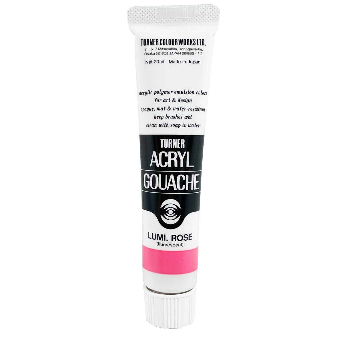 ターナー色彩(Turner Color) Acrylic Gouache, 20ml, red