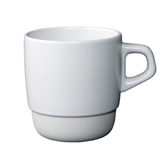 KINTO 27657 SCS Stacked Mug, 11.8 fl oz (320 ml), White, Coffee, Microwave and Dishwasher Safe, Coffee Cup