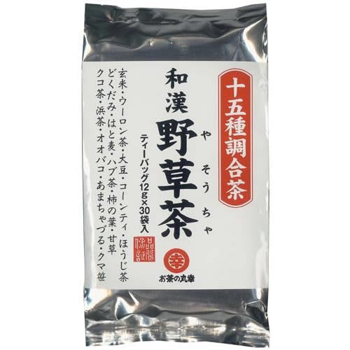 Of tea Maruko fifteen species blended Wakan wild grass tea 12gX30 wrapped