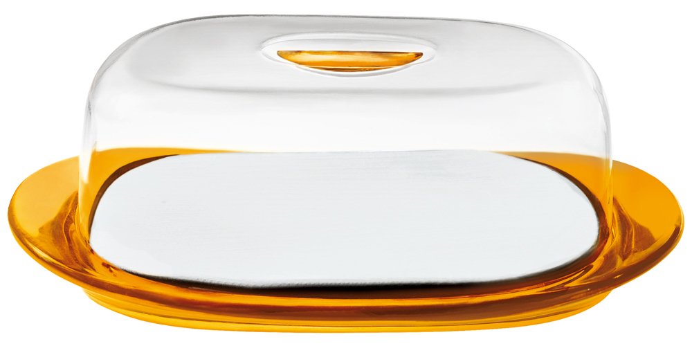 Guzzini Feeling 22930045 Cheese Cover with Cheese Plate / Cutting Board / Lid by Guzzini