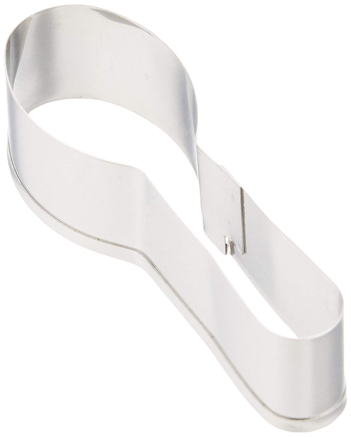 Tiger Crown 1380 Cookie Cutter, Silver, 0.9 x 3.0 x 0.8 inches (24 x 76 x 20 mm), 18-8 Cutter, Spoon, 18-8 Stainless Steel