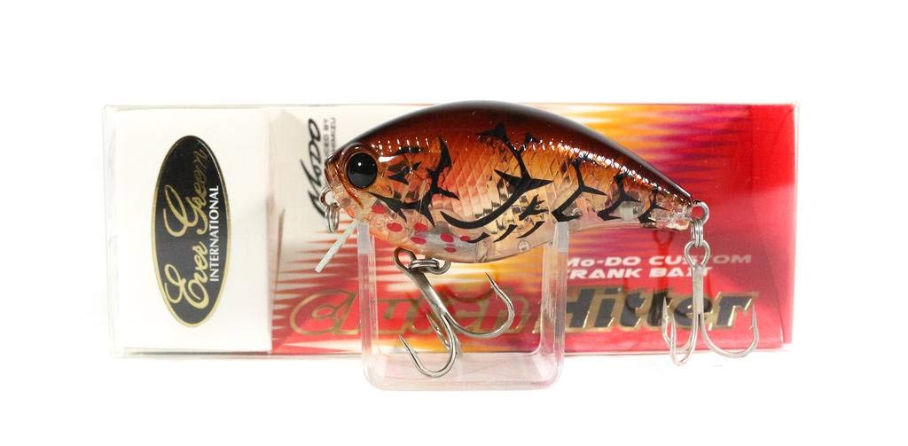 Evergreen #82 Crankbait Super Shallow Runner Clutch Hitter, 2.3 inches (5.8 cm), 0.4 oz (12.5 g), Bleeding Red Claw