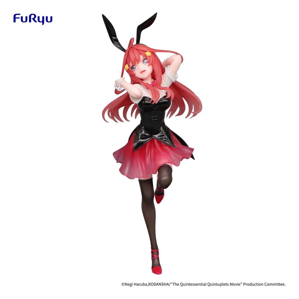 Furyu The Quintessential Quintuplets statuette PVC Trio-Try-iT Itsuki Nakano Bunnies Ver. 23 cm, Black