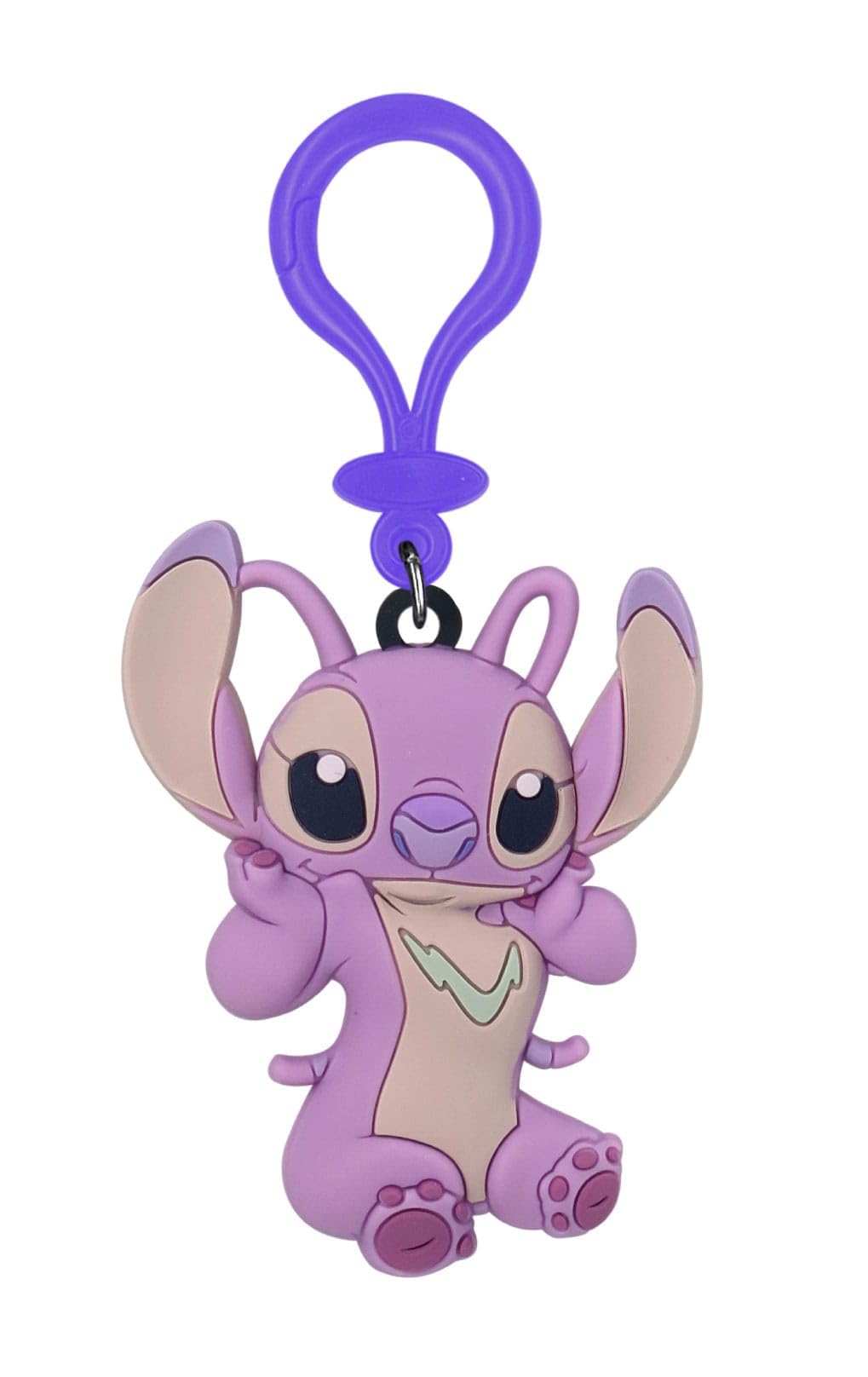 Disney Lilo & Stitch - Angel Soft Touch PVC Bag Clip