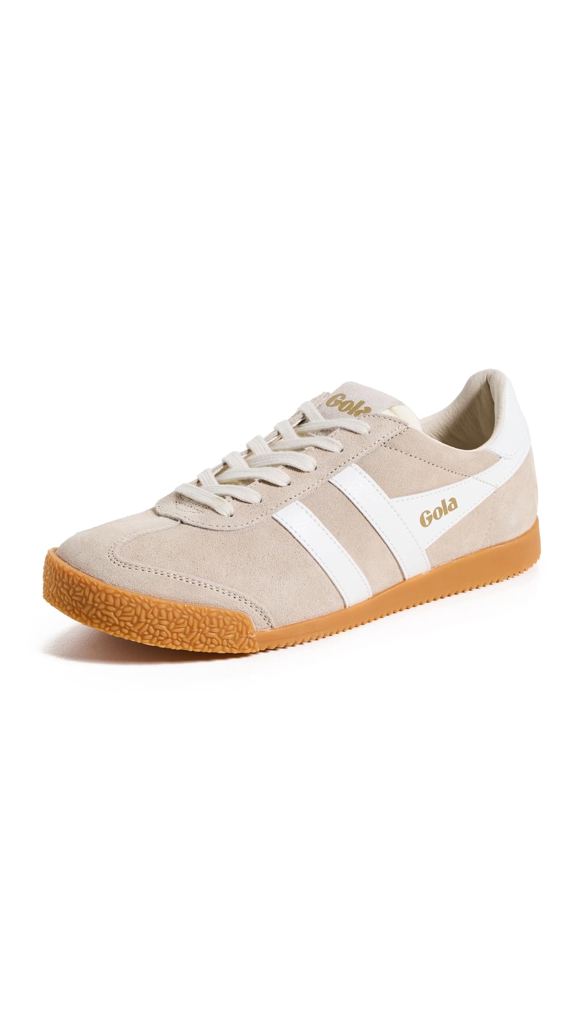 Gola Women's Elan Sneakers, Bone/White, 8 Medium US