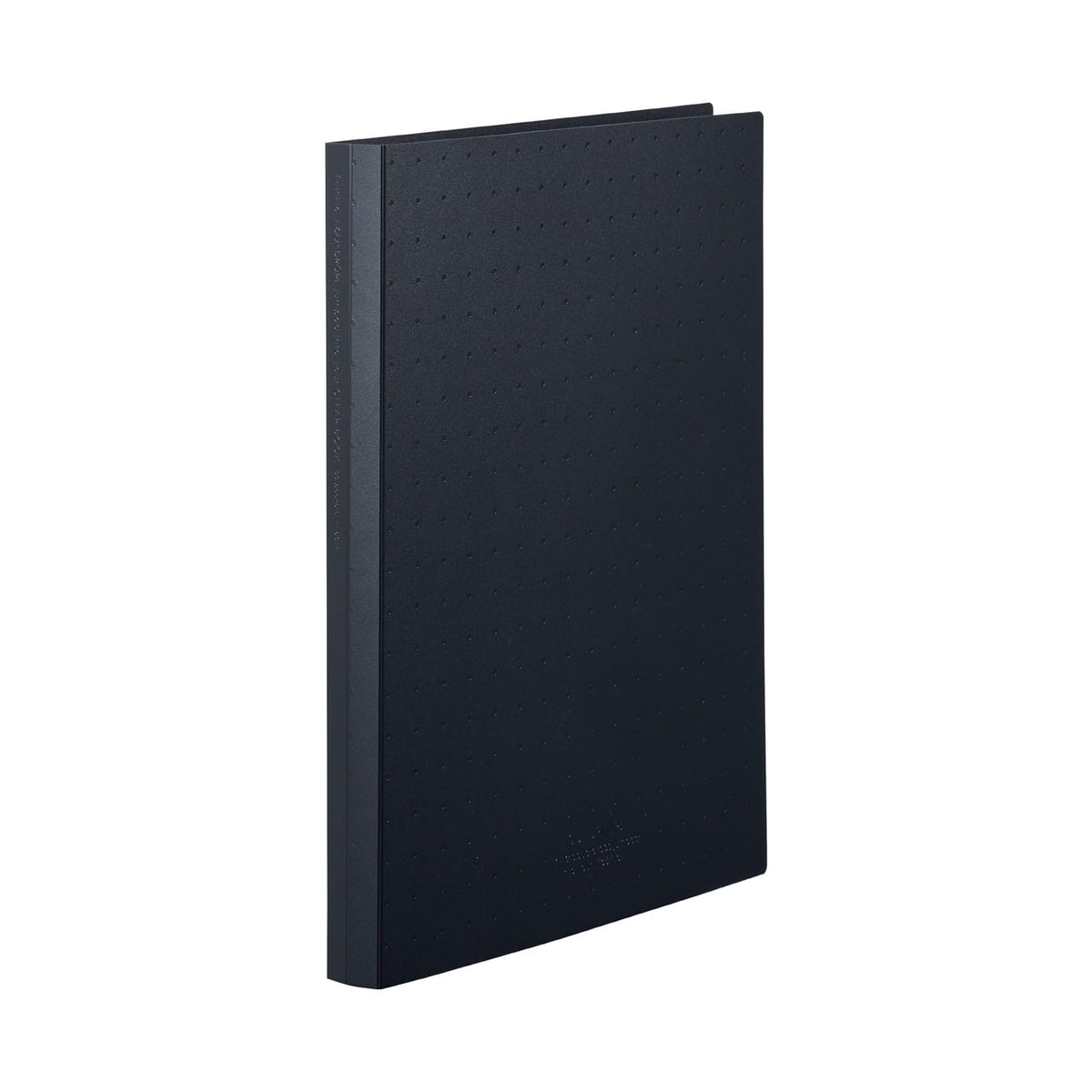 Lihit Lab N5014-24 Clear Book Replaceable B5 S Shape, 30 Pockets, Black