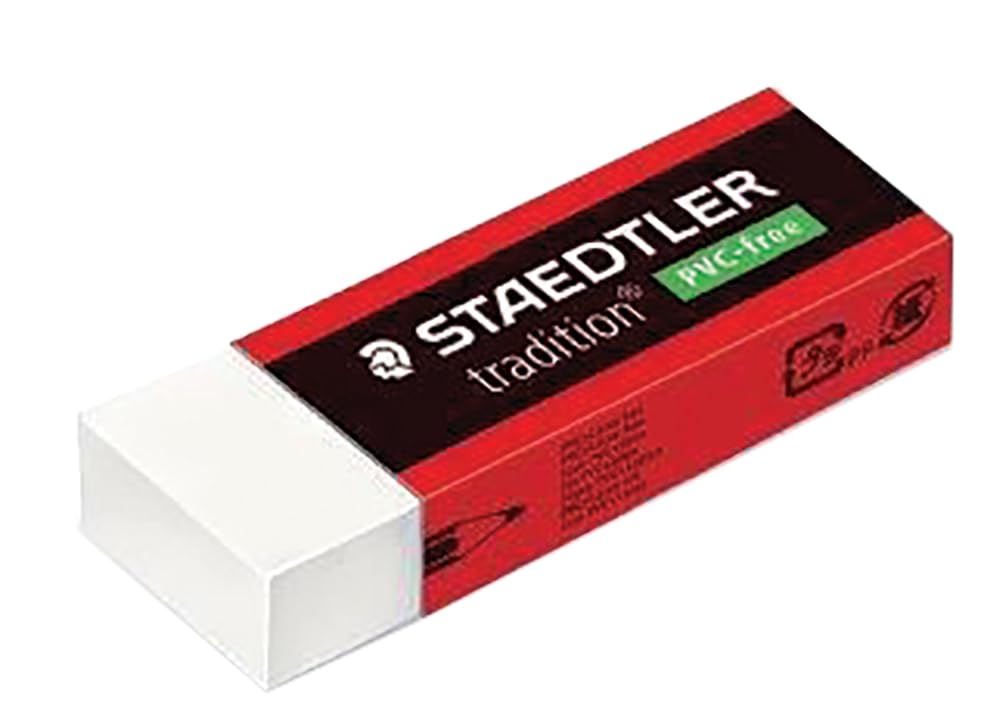 Staedtler Tradition Eraser 526 T20 Eraser, 20 Count