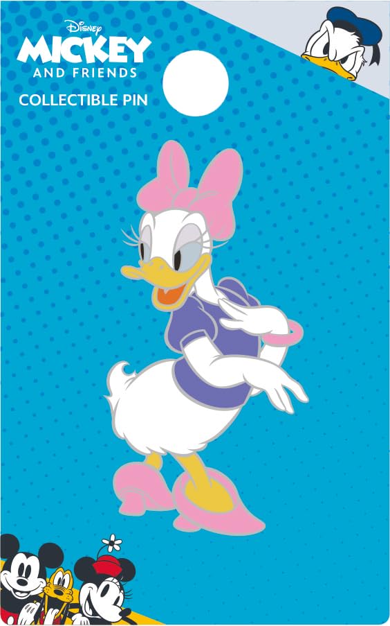 Daisy Enamel Pin