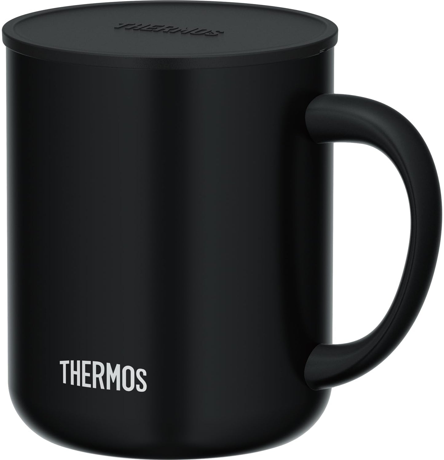 THERMOS JDG-452C SMB Stainless Steel Vacuum Insulated Mug, 15.9 fl oz (450 ml), Smoke Black