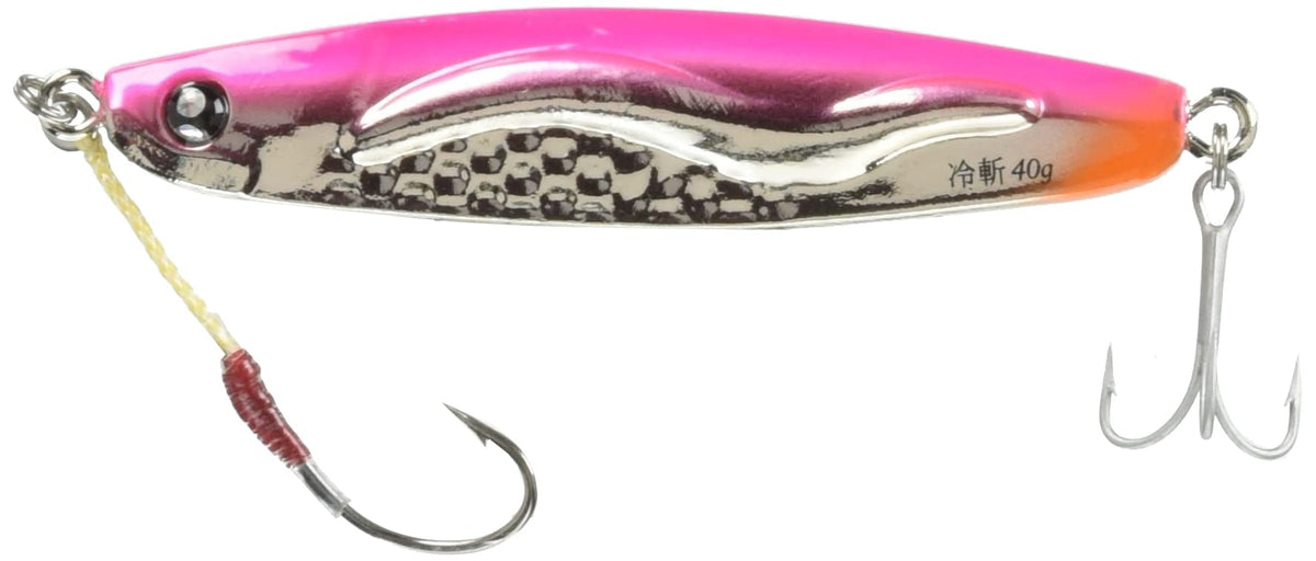 Ja-Do Metal Jig Cold Cut Leather 40g #05 Pin Spot