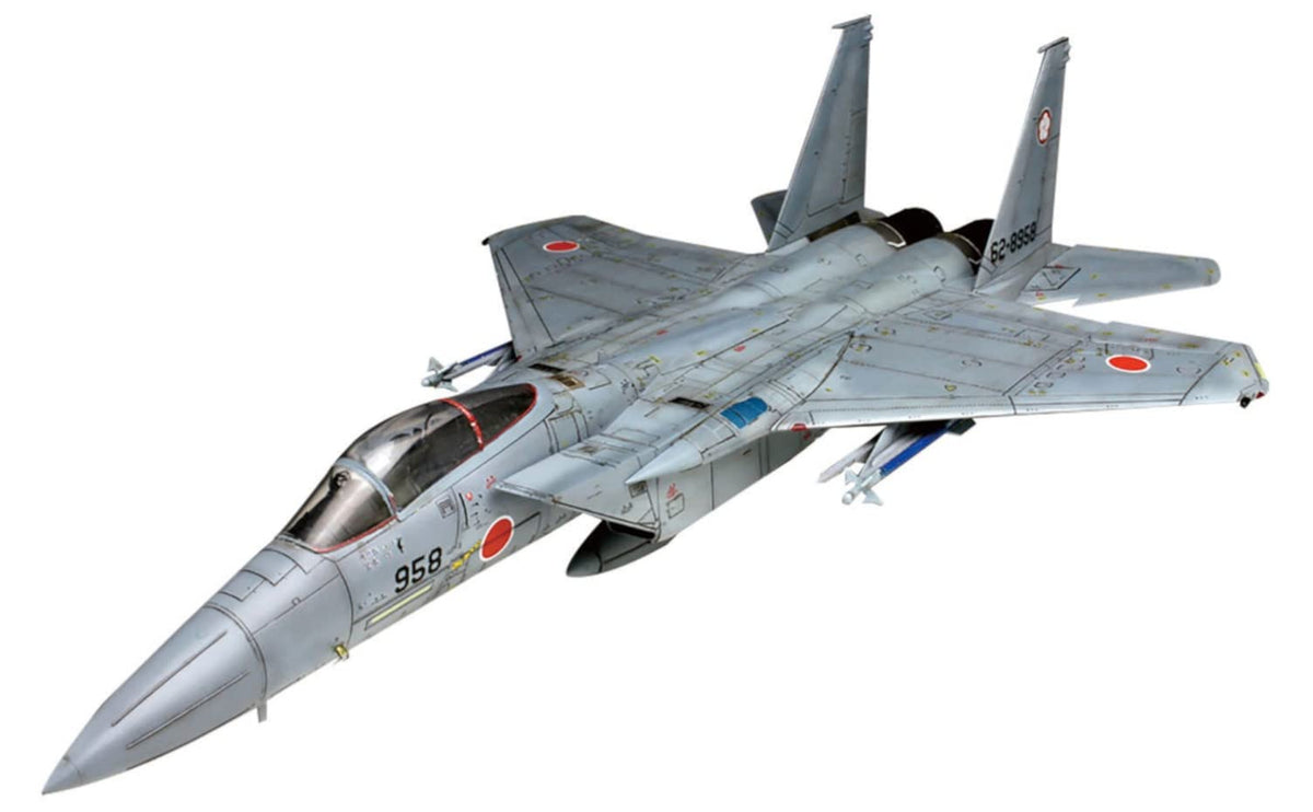 Platz AC-67 1/72 Air Self-Defense Force Fighter Airplane F-15J Eagle Driver Figure Included Plastic Model Molded Color