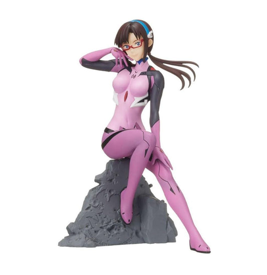 Sega Goods Evangelion: 3.0+1.0 Thrice Upon a Time SPM Vignetteum Mari Makinami Illustrious, Pink