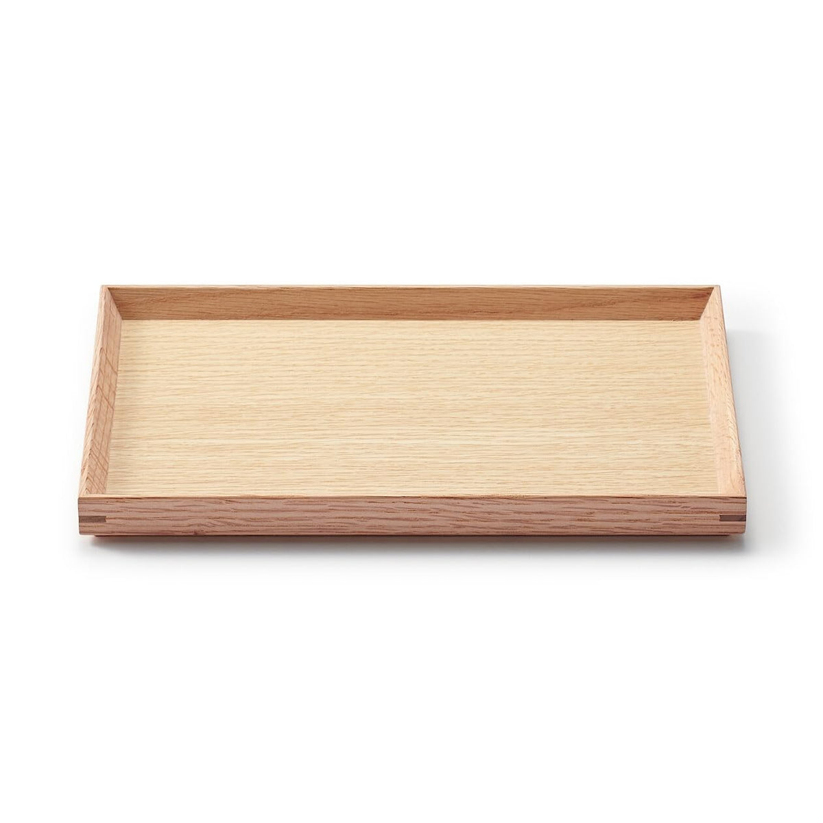 MUJI MDC81A2S Wooden Square Tray, Natural, Approx. Width 10.6 x Depth 7.5 x Height 0.8 inches (27 x 19 x 2 cm)