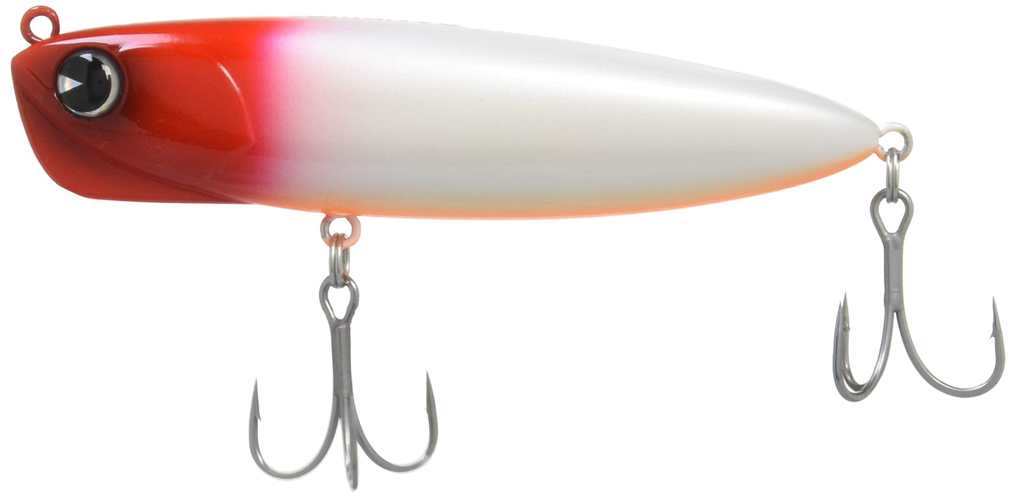 AMZ Design (ima) Pencil Bait Somali 3.5 inches (90 mm), 0.6 oz (18 g), Red Head Pearl OB #SO90-001 Lure