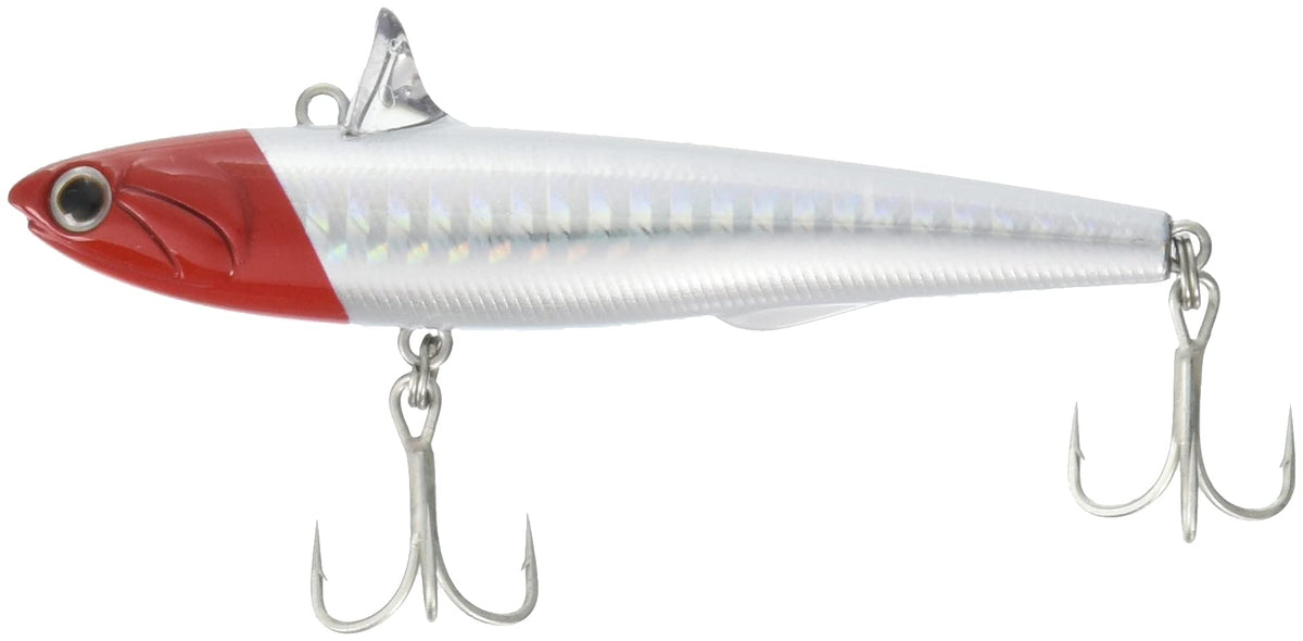 TackleHouse Vibration R.D.C Rolling Bait 3.4 inches (88 mm), 0.9 oz (24 g), SH Red Head #19 RB88 Lure