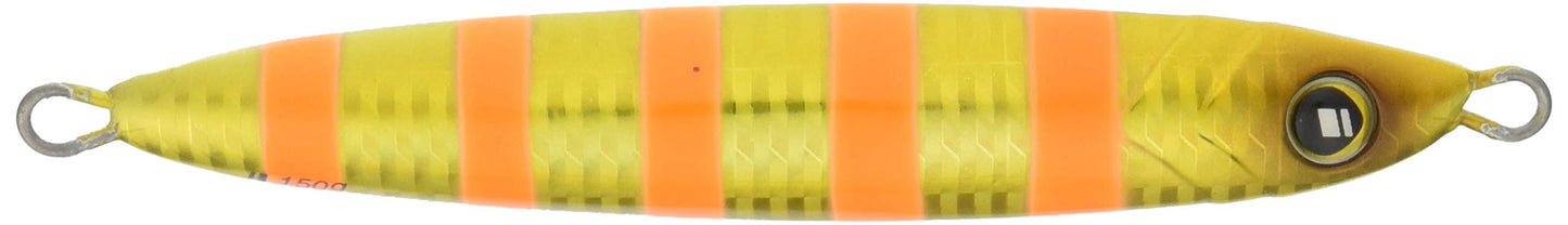 Major Craft TJD SLOW-150#4 ZEBLA RED Gold Metal Jig, Slow Fall Jig, 5.3 oz (150 g)