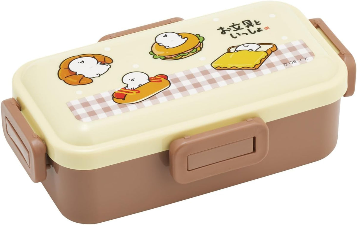 Skater PFLB6-A 1-Tier Lunch Box, 18.0 fl oz (530 ml), Dishwasher Safe, Microwave Safe, Made in Japan, Stationery 26