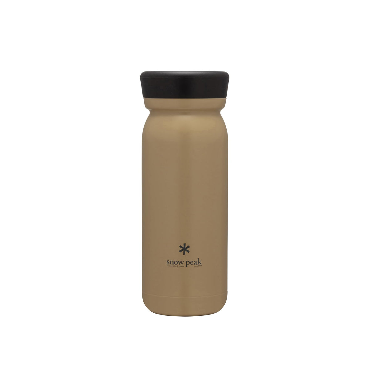 Snow Peak Milk 500ml Bottle, Sand, One Size