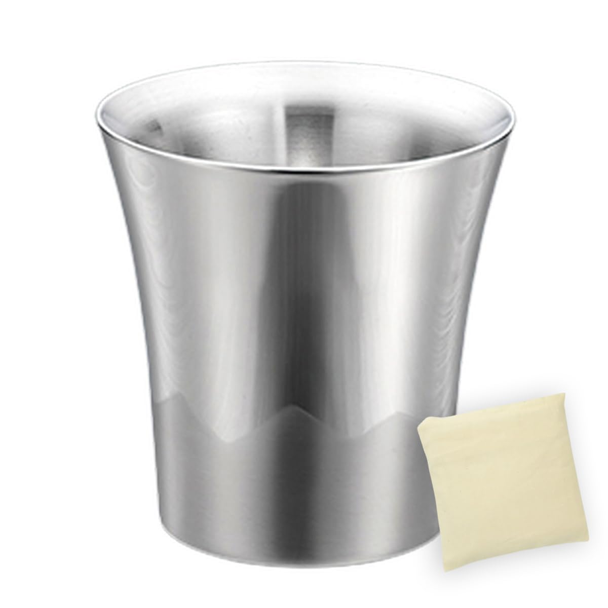 J-kitchens Tumbler Mt. Fuji Double Cup 1 P, 9.2 fl oz (260 ml), Made in Japan (Eco Bag, Made in Vietnam)