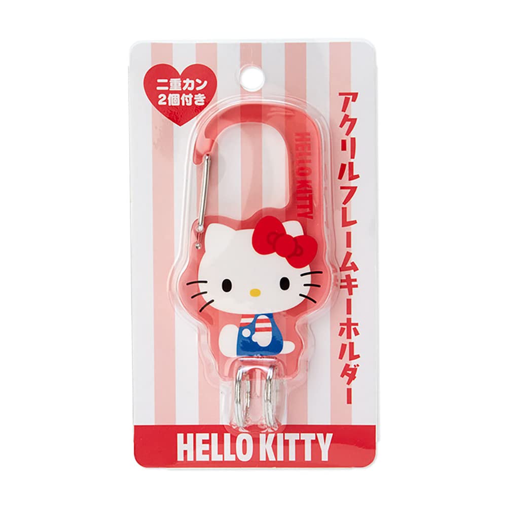 Kitty Hello Hello Acrylic Frame Keychain Key Ring Key Chain Sanrio Sanrio Character