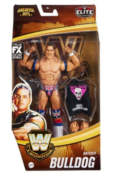 WWE Brand British Bulldog Davey Boy Smith Action Figure
