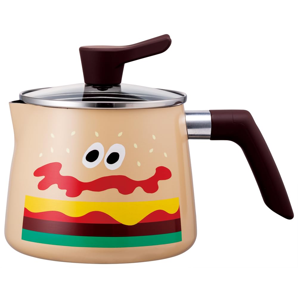 Skater ANMP2-A Multi-Pot, 0.3 gal (1.9 L) For Gas Fire, 7-in-1 All-Purpose Pot, Rice Cooker, Milk Pan, Fryer, Single Handled Pot, Burger Conx, Burger