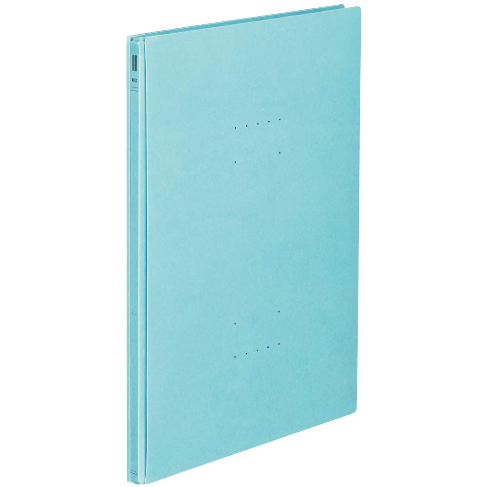 Kokuyo F-NE90B Gabat File, NEOS A4, Vertical 2 Holes, Turquoise Blue