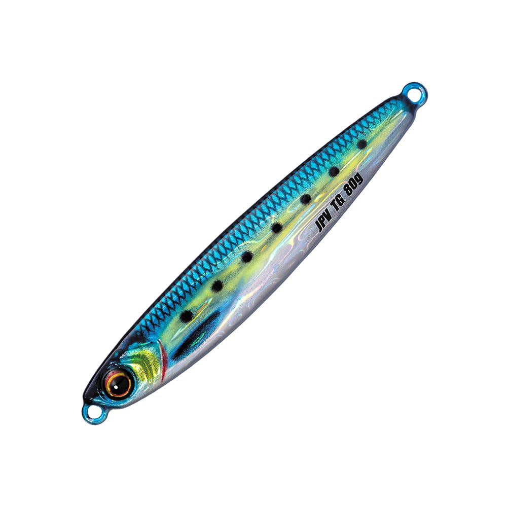 Major Craft Jigpara Vertical Tungsten JPVTG-80 Live Gold Sardine (UV)
