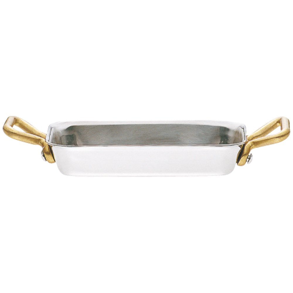 Yamashita Craft UK 04-0842-1103 Petite Pan, Square Gratin, 3.9 inches (10 cm)