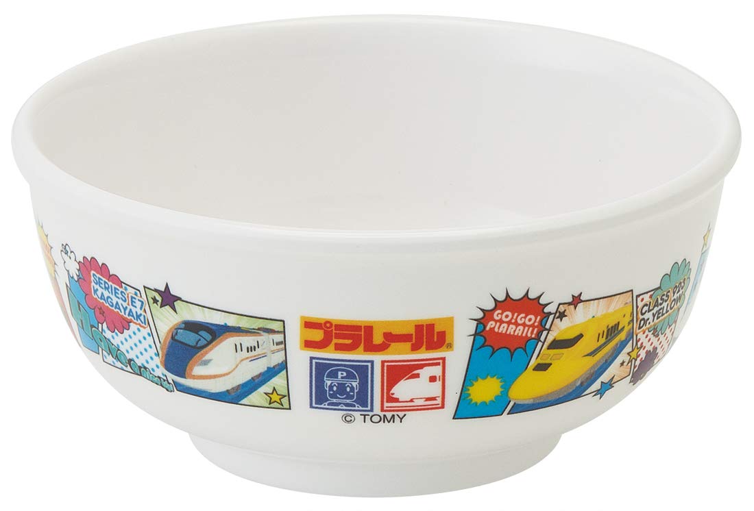 Skater M320-A Plarail 19 Melamine Rice Bowl 8.5 fl oz (240 ml)