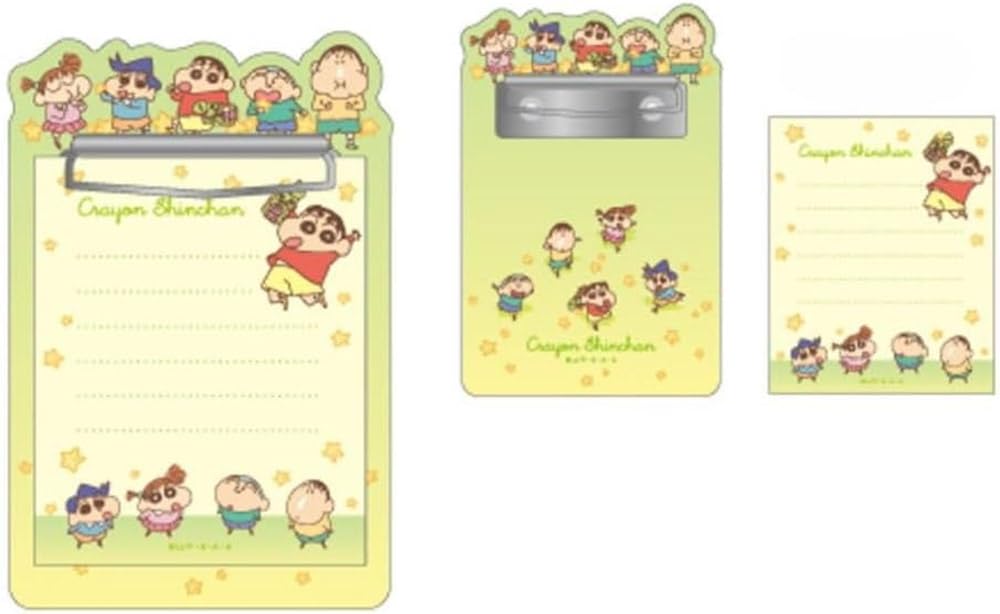 Tees Factory Crayon Shin-chan Acrylic Binder Memo, Everyone's Chocobi KS-5543779MC