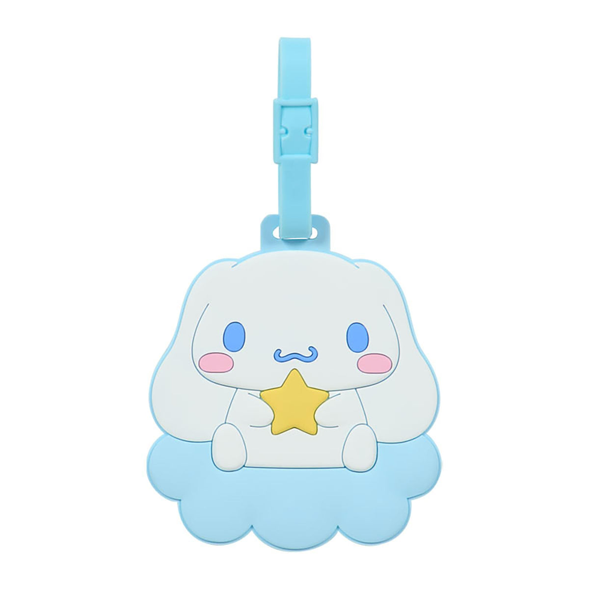Sanrio 681750 Luggage Tag, Cinnamoroll, PVC, PET, Paper Name Card Included