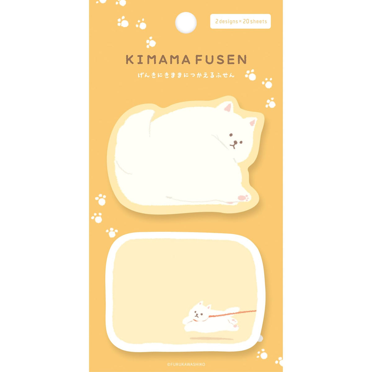Furukawa Shikou QF214 Sticky Notes, Kimamafusen, Sanpowanko