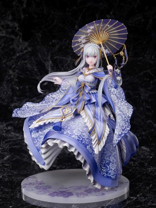 Furyu Re:Zero Starting Life in Another World Statuette PVC 1/7 Emilia Hanfu 25 cm