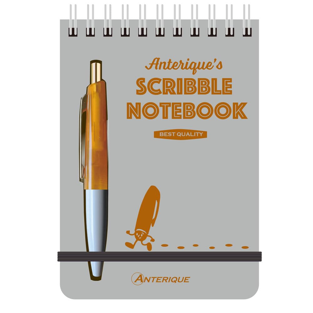 Anteric ME7R-Y Notebook, Scripble Notebook, Yellow