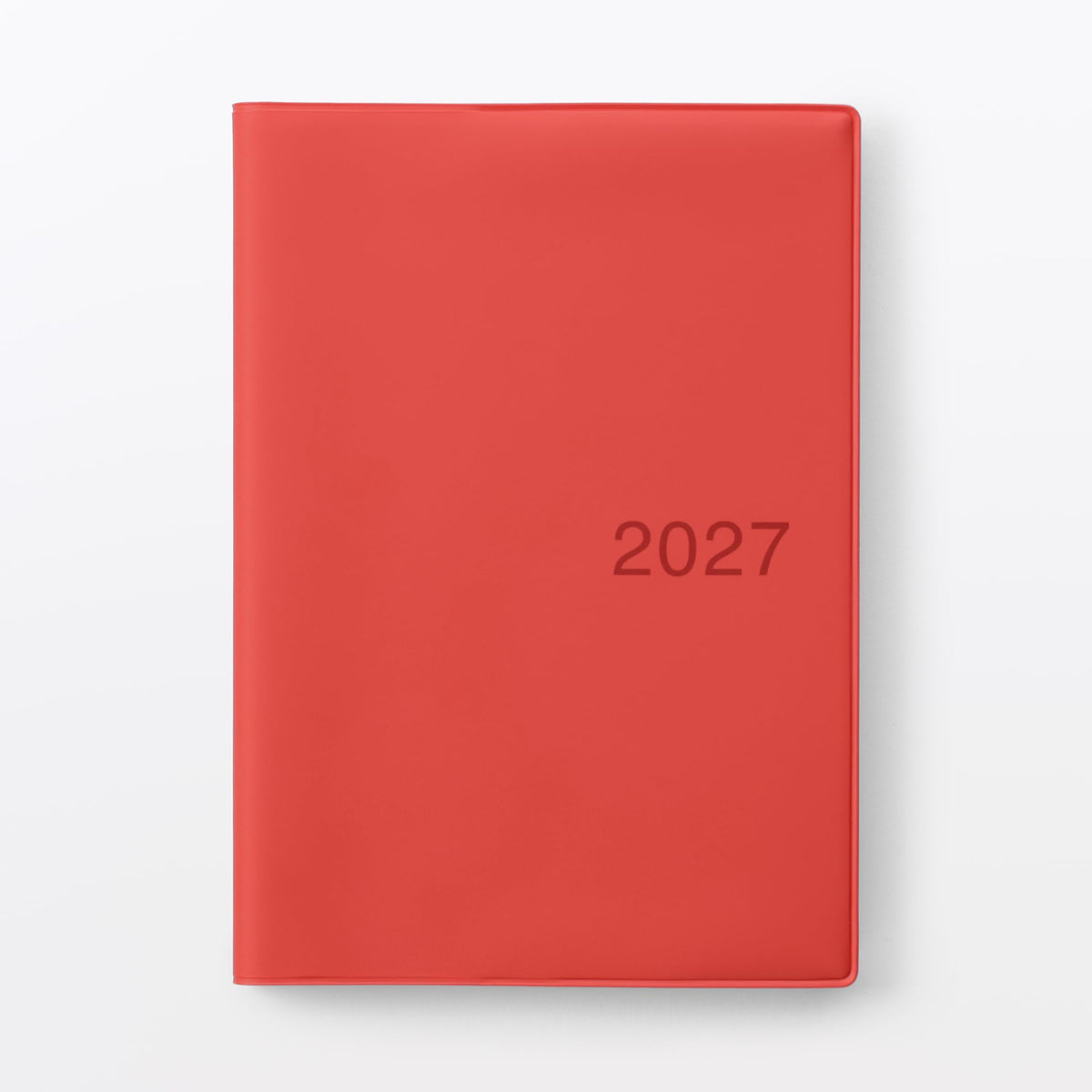MUJI 23101684 Monthly/Weekly Planner Begins December 2026 B6 Red
